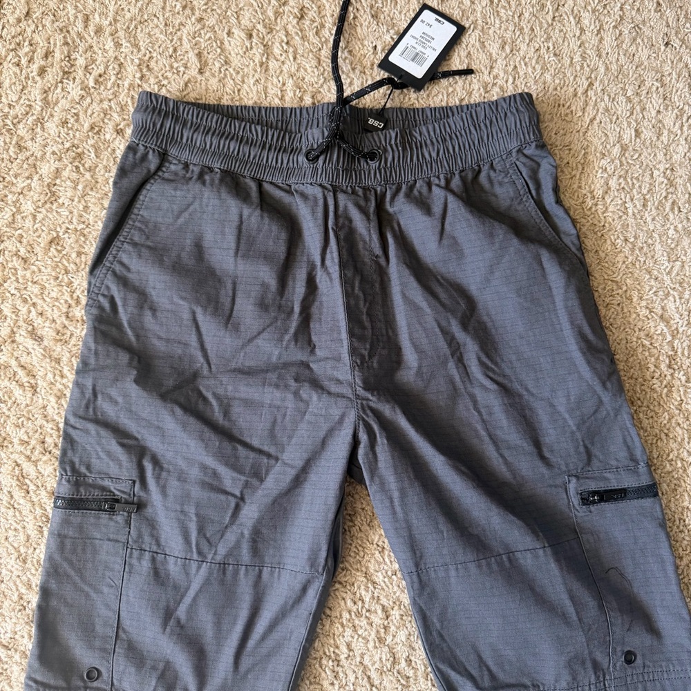 Gray Men's Cargo Shorts
